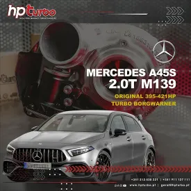 Hybrid Turbo Mercedes CLASSE A 45S AMG M139 2.0T 395HP / 421HP